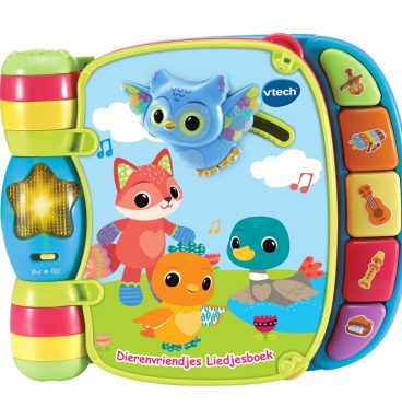 VTech Baby Dierenvriendjes Liedjesboek Blauw