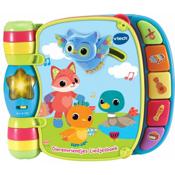 VTech Baby Dierenvriendjes Liedjesboek Blauw