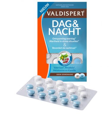 2x Valdispert Dag&Nacht 60 tabletten