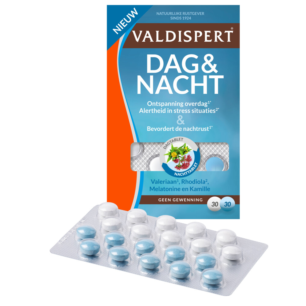 2x Valdispert Dag&Nacht 60 tabletten