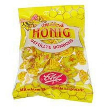 3x Van vliet Honingbonbons Melk 100 gr