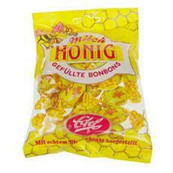 3x Van vliet Honingbonbons Melk 100 gr