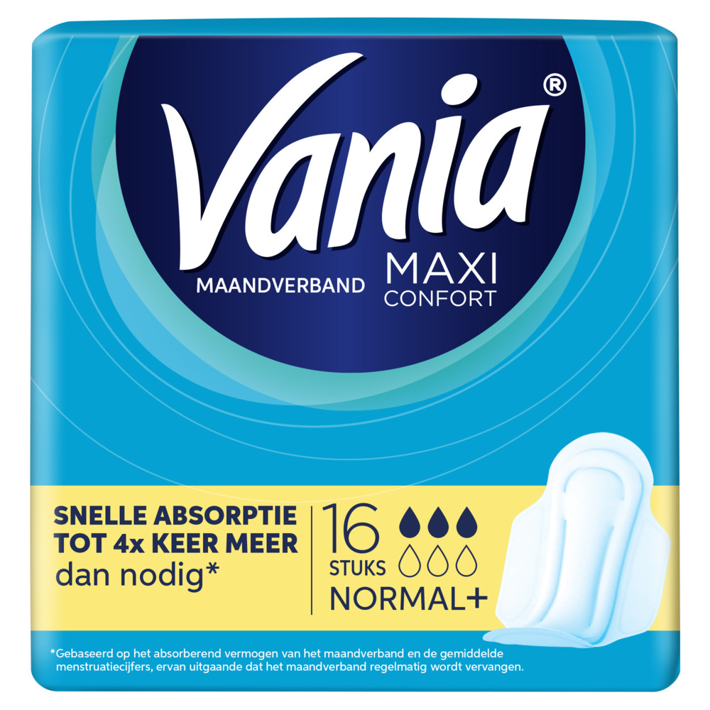 Vania Maxi Comfort Normal Plus 16 stuks