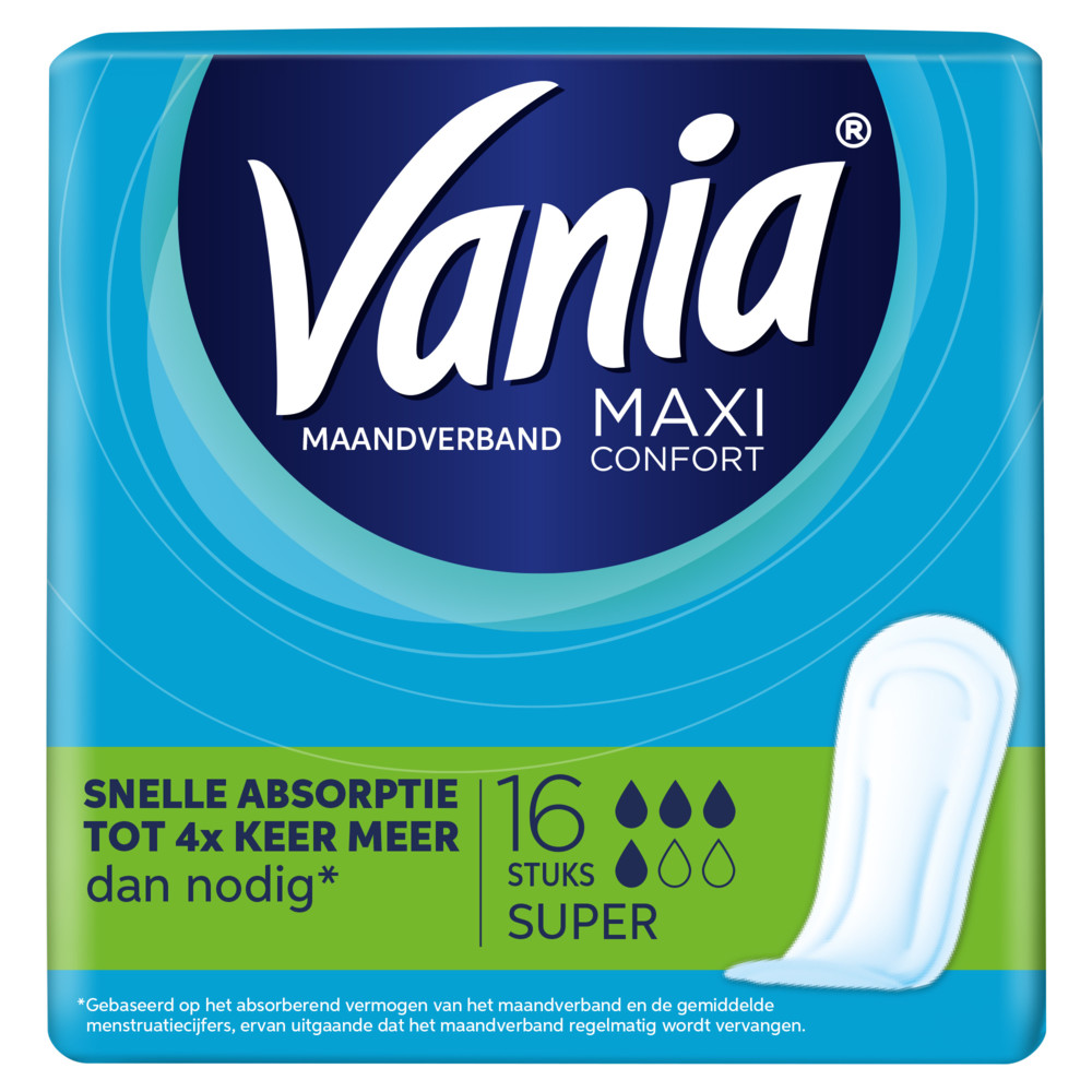 Vania Maxi Comfort Super 16 stuks