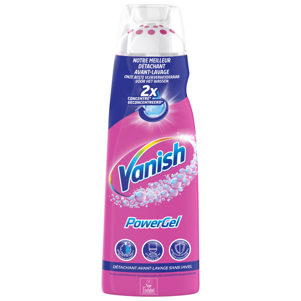 8x Vanish Oxi Action Vlekverwijderaar Powergel 200 ml