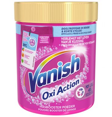 6x Vanish Oxi Action Wasbooster Poeder Gekleurde en Witte Was 530 gram