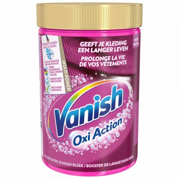 Vanish Oxi Action Wasbooster Poeder Gekleurde en Witte Was 710 gram