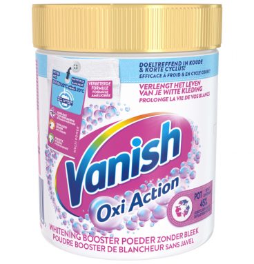 6x Vanish Oxi Action Whitening Booster Poeder Witte Was 530 gram