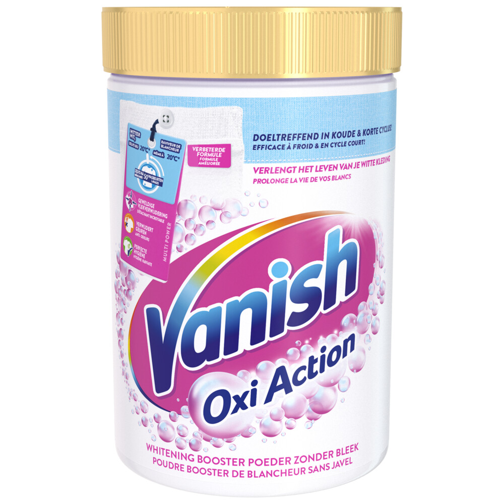 6x Vanish Oxi Action Whitening Booster Poeder Witte Was 710 gram