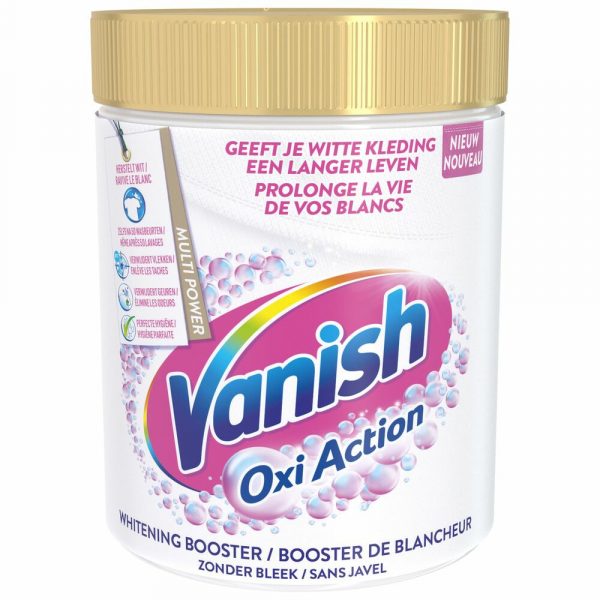 6x Vanish Whitening Booster Poeder Witte Was 1000 gram