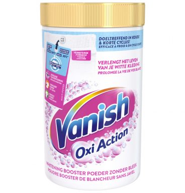 6x Vanish Whitening Booster Poeder Witte Was 1500 gram