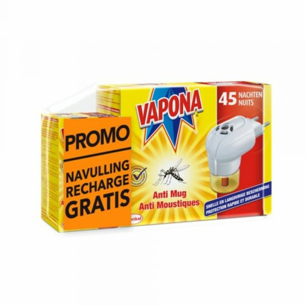 Vapona Anti-Mug Muggenstekker Bundel 36 ml