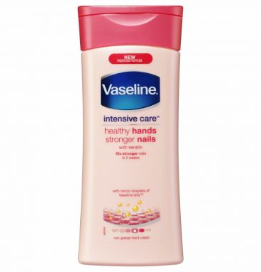 4x Vaseline Handcreme Healthy Hands&Stronger Nails 200 ml