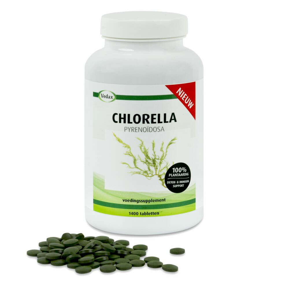 Vedax Chlorella Pyrenoidosa 1400 tabletten