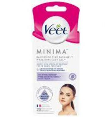 Veet Koude Waxstrips Minima Gezicht Hypoallergeen 20 stuks