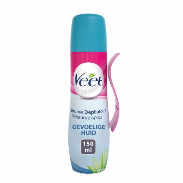 4x Veet Ontharingsspray Gevoelige Huid 150 ml