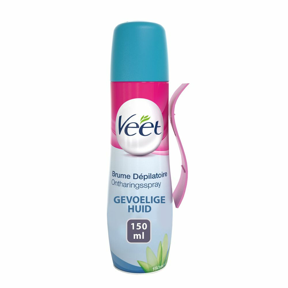 4x Veet Ontharingsspray Gevoelige Huid 150 ml