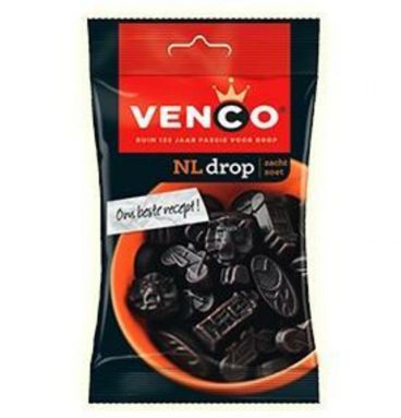 3x Venco Nederlandse Drop Zacht Zoet 100 gr