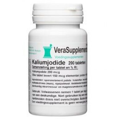 VeraSupplements Kaliumjodide 200 tabletten