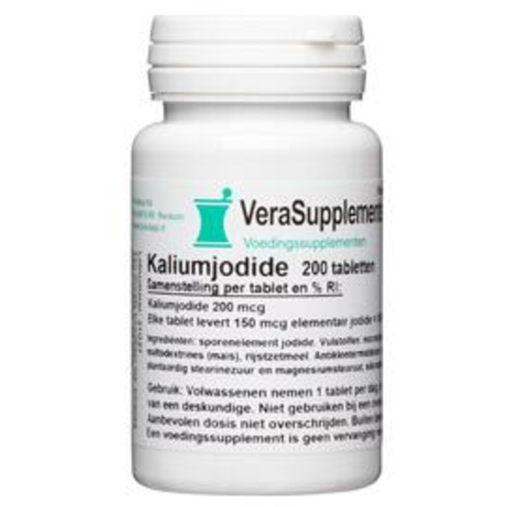 VeraSupplements Kaliumjodide 200 tabletten