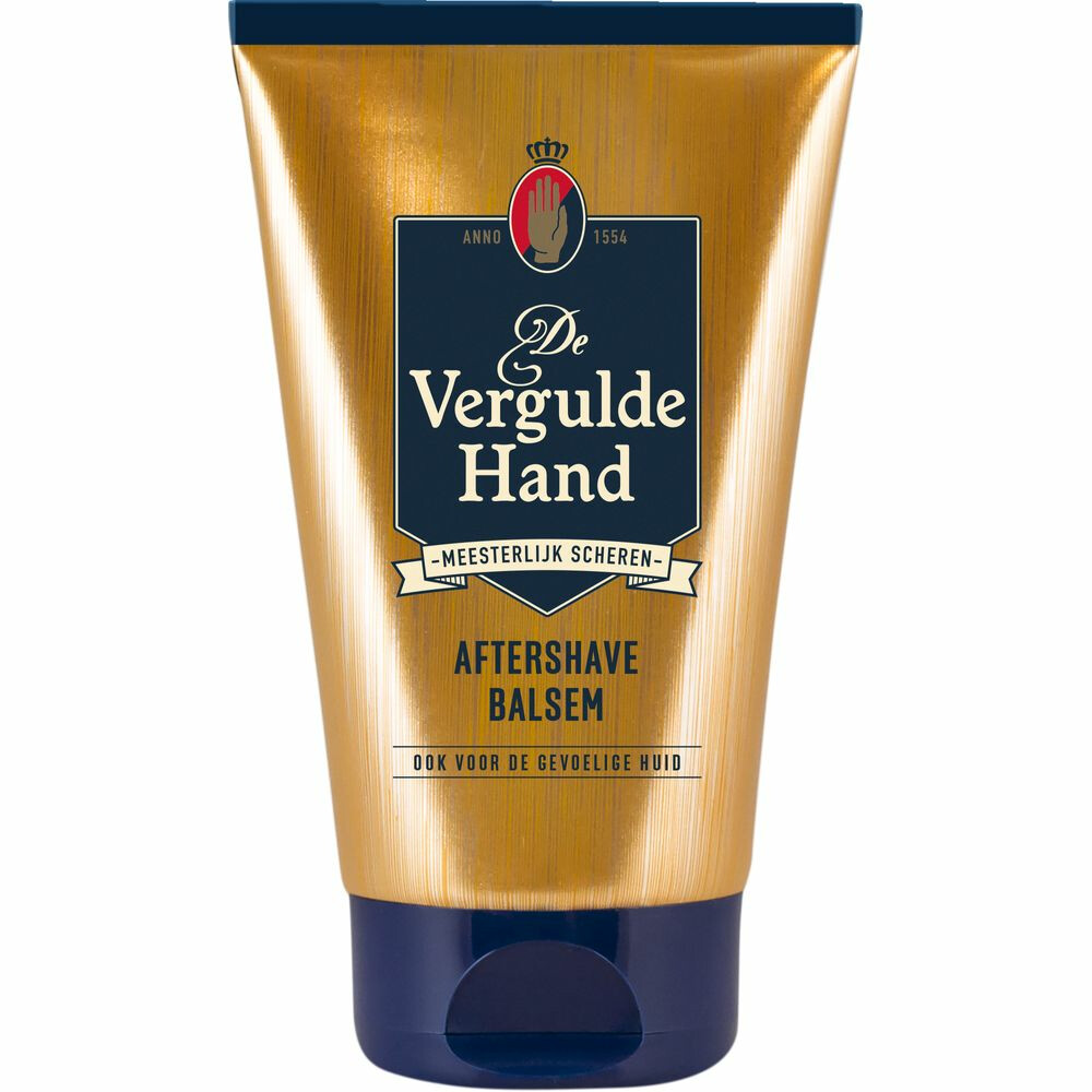 6x Vergulde Hand Aftershave Balsem 100 ml