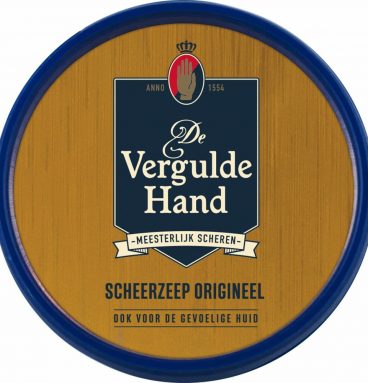 6x Vergulde Hand Scheerzeeptablet 75 gr