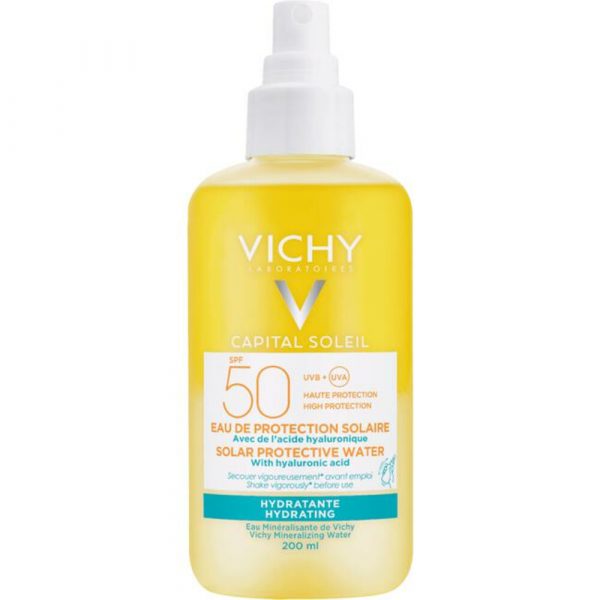 Vichy Capital Soleil Hydraterend Zonbeschermend Water SPF 50 200 ml