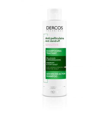 Vichy Dercos Anti-roos Shampoo Gevoelige Hoofdhuid 200 ml