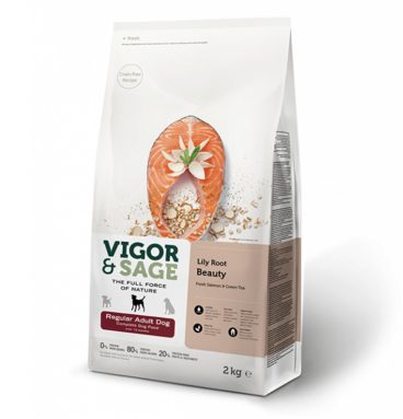 Vigor&Sage Hondenvoer Regular Lilly Root Beauty 2 kg