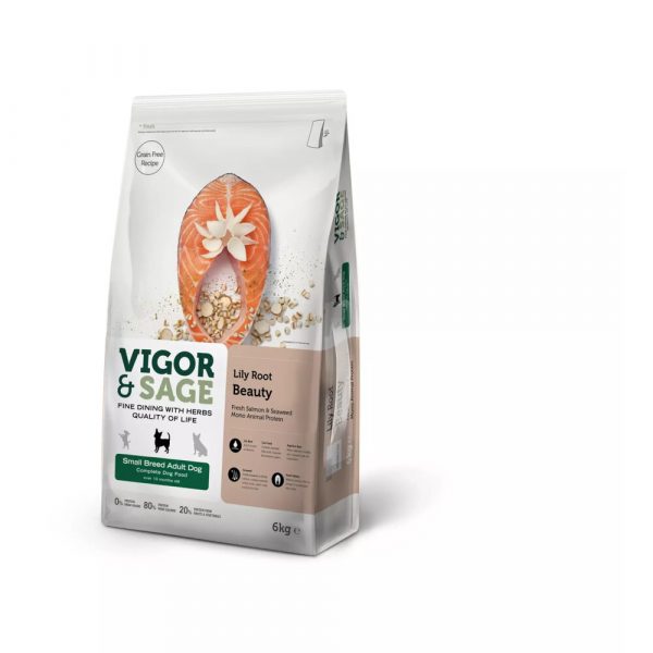 Vigor&Sage Hondenvoer Small Lilly Root Beauty 6 kg