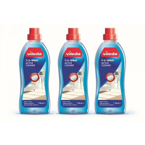 Vileda 1-2 Spray Liquid 3x 750 ml