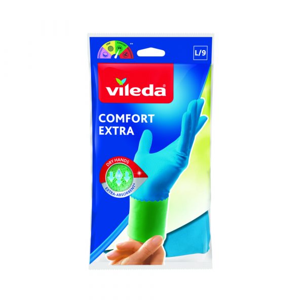 12x Vileda Handschoenen Comfort Extra Large 1 paar