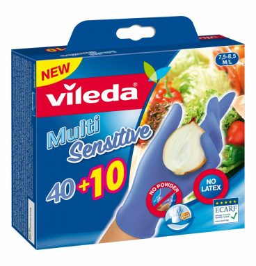 Vileda Handschoenen Multi Sensitive Nitrile Medium 50 stuks