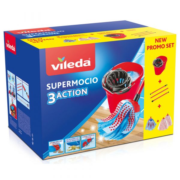 Vileda Super Mocio 3D Compleet Systeem