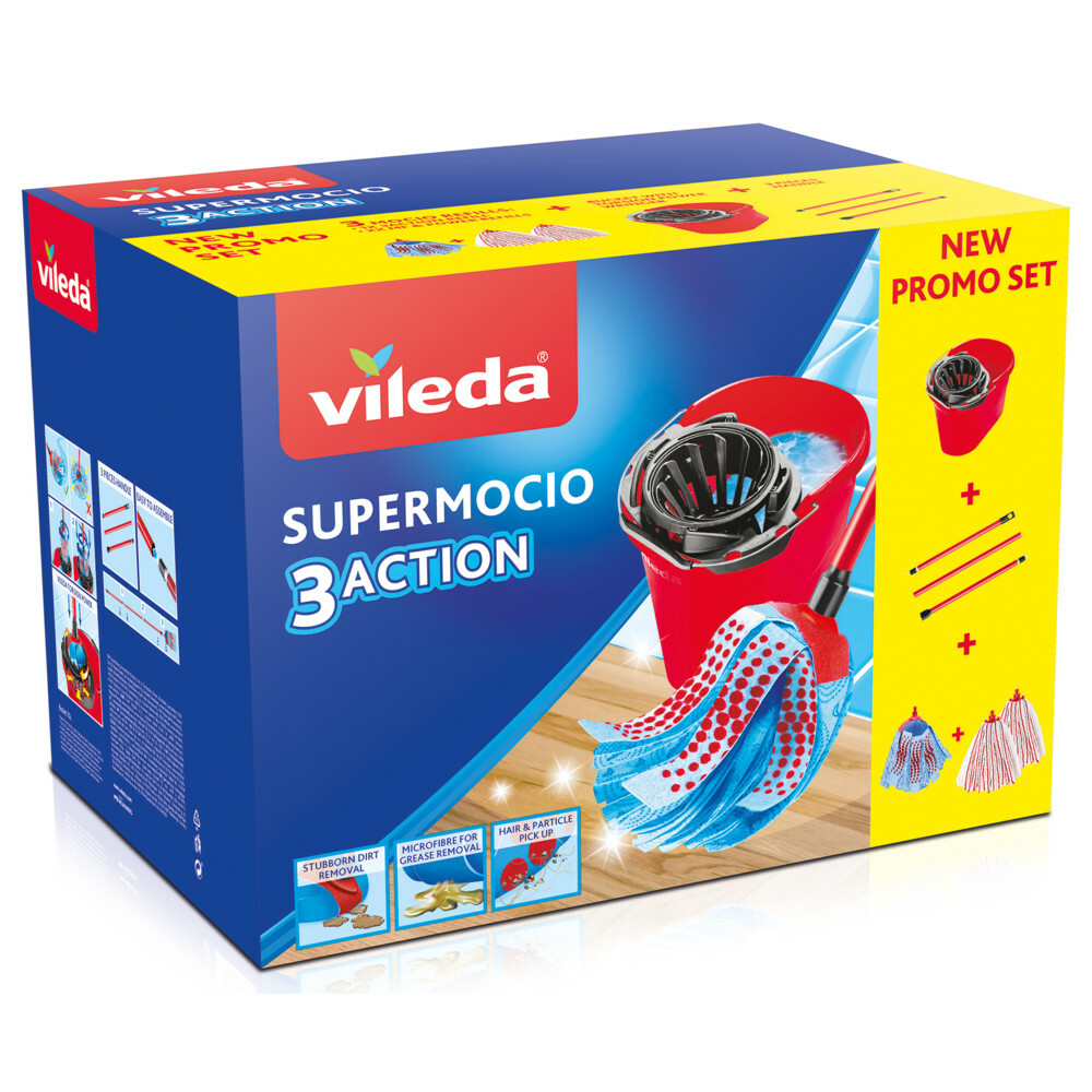 Vileda Super Mocio 3D Compleet Systeem