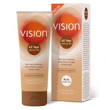 2x Vision All Year Natural Tan 150 ml