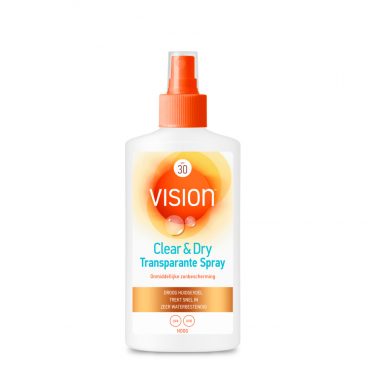 Vision Clear&Dry Transparante SPF 30 Spray 185 ml