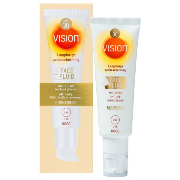 Vision Zonnebrand Face Fluid SPF 30 50 ml