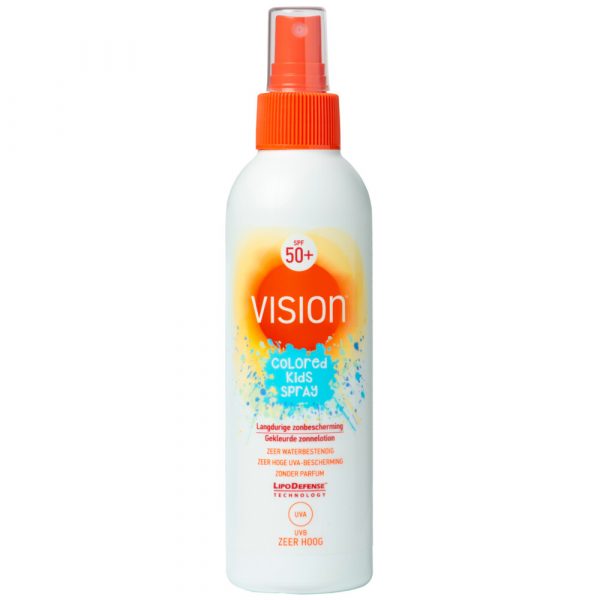 2x Vision Zonnebrand Kids Spray SPF 50 200 ml