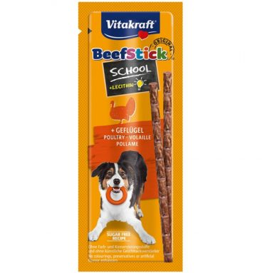 Vitakraft Beef Stick School Gevogelte 10 stuks