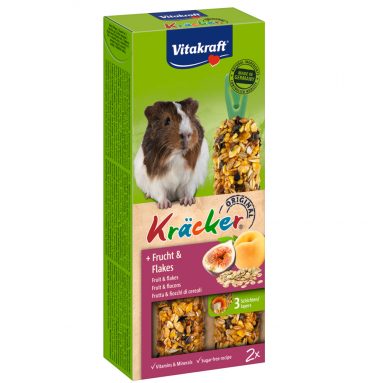 Vitakraft Cavia Kracker Fruit - Flakes 2 stuks