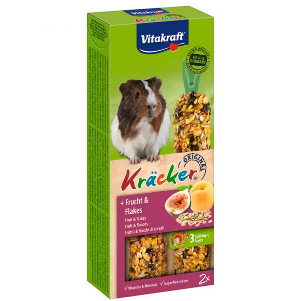 Vitakraft Cavia Kracker Fruit - Flakes 2 stuks