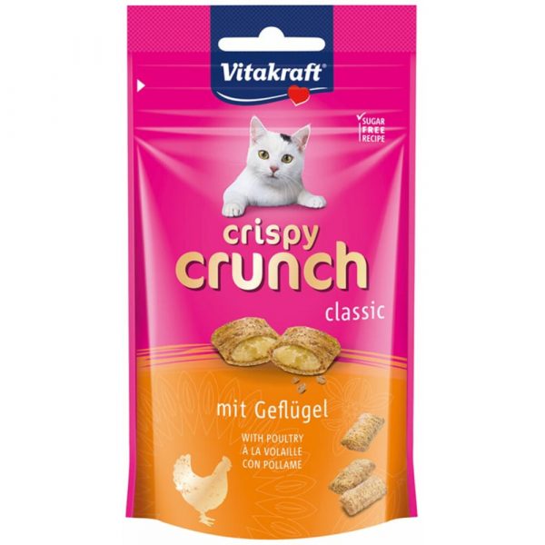 Vitakraft Crispy Crunch Gevogelte 60 gr