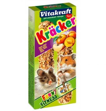 Vitakraft Hamster Kracker 2 in 1 Fruit 2 stuks