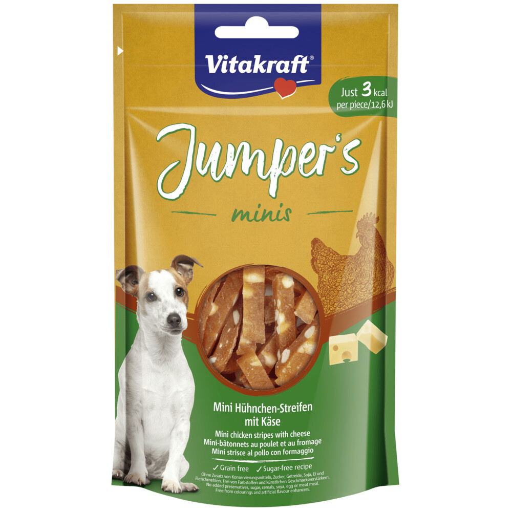 Vitakraft Jumpers Mini Kip en Kaas 80 gr