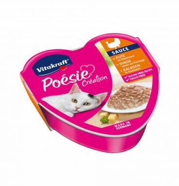 Vitakraft Kattenvoer In Saus Kalkoen - Kaas 85 gr