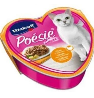 Vitakraft Kattenvoer In Saus Koolvis - Pasta - Tomatensaus 85 gr