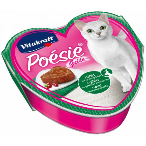 Vitakraft Kattenvoer in Gelei Wild - Cranberry 85 gr