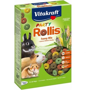 Vitakraft Knaagdier Party Rollis 500 gr