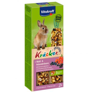 Vitakraft Konijn Kracker Bos en Vlierbessen 2 stuks